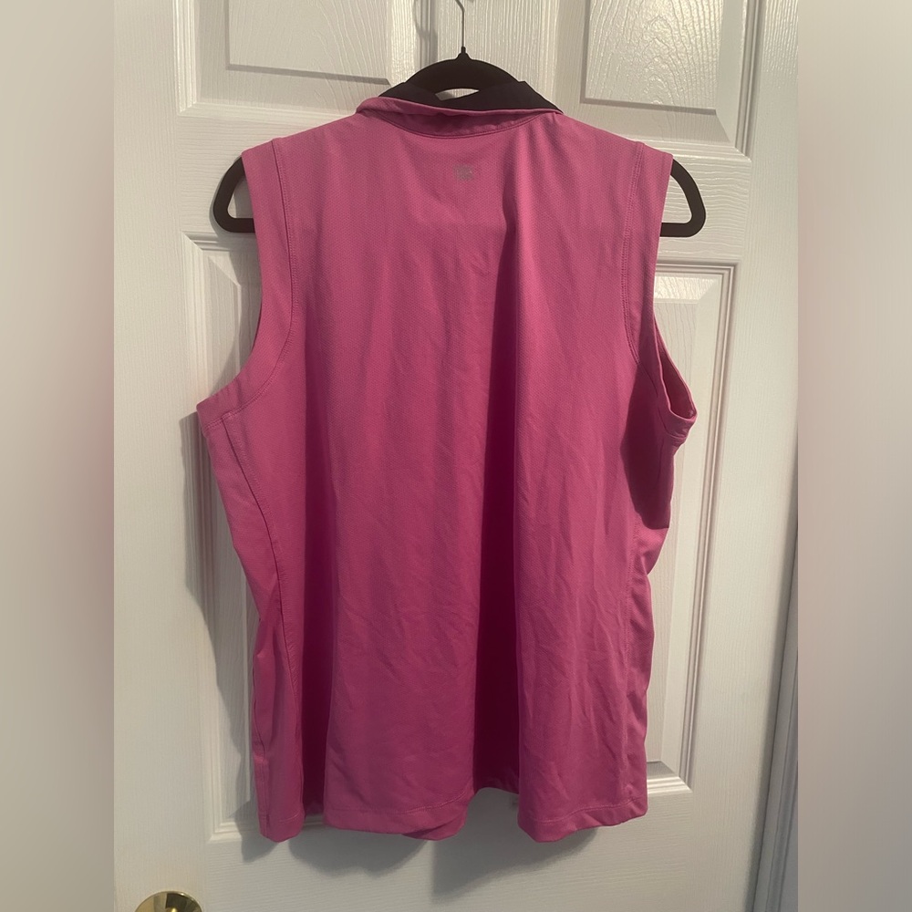 Tail Pink and Black Sleeveless Top - Picture 3 of 3